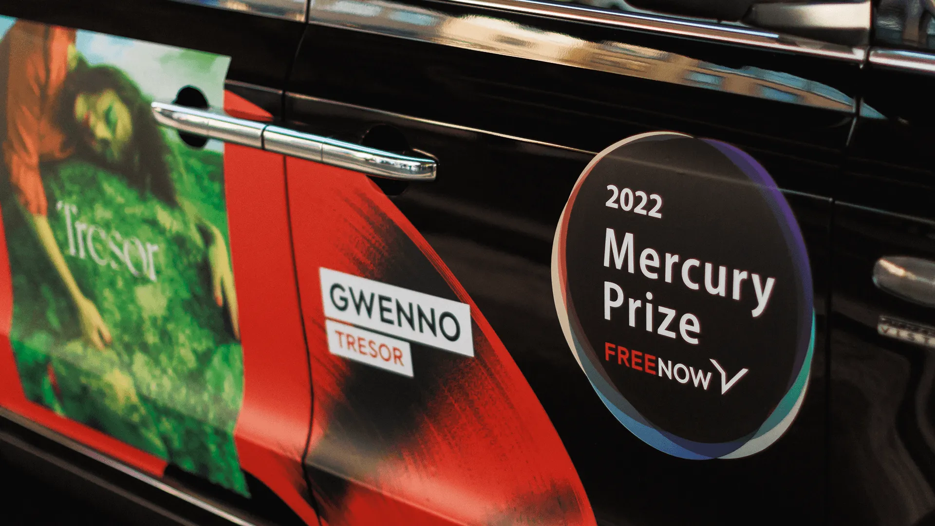 FreeNow Mercury Prize taxi